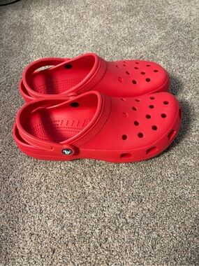 Men’s Red Slip-On Crocs